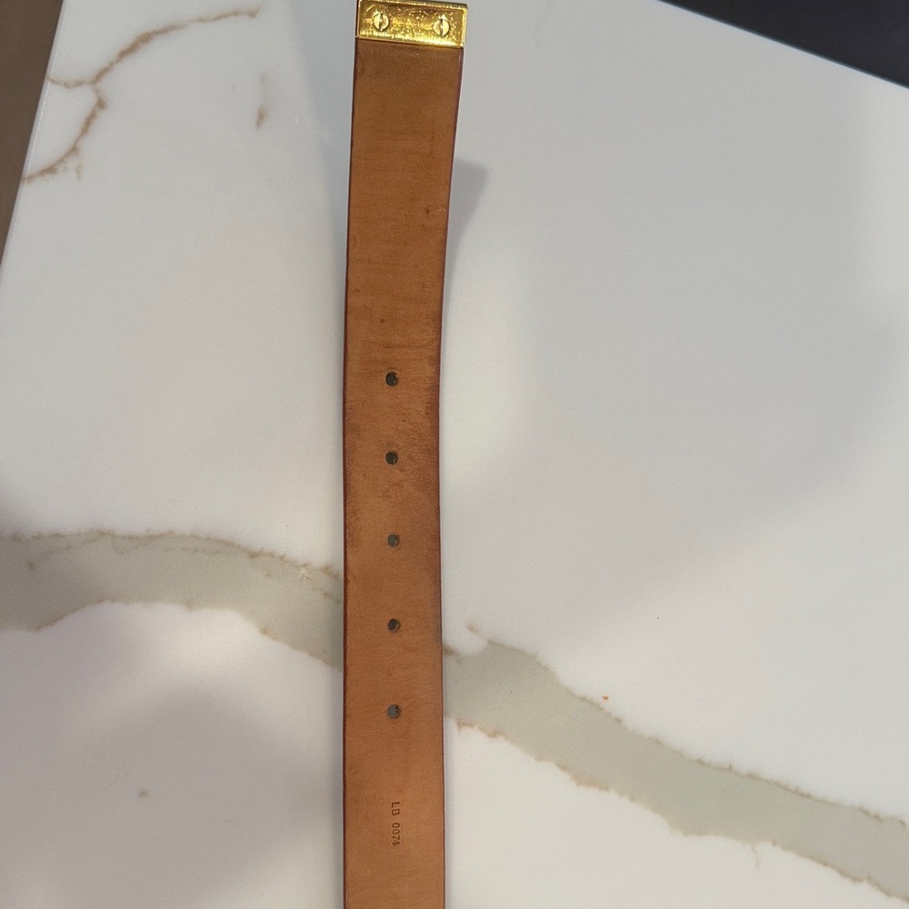 Louis Vuitton white multicolored belt - Picture 6 of 8